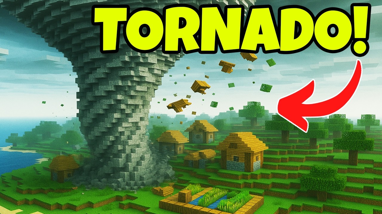 Выживание в Minecraft. Но стихийные бедствия возникают КАЖДЫЕ 3 минуты!