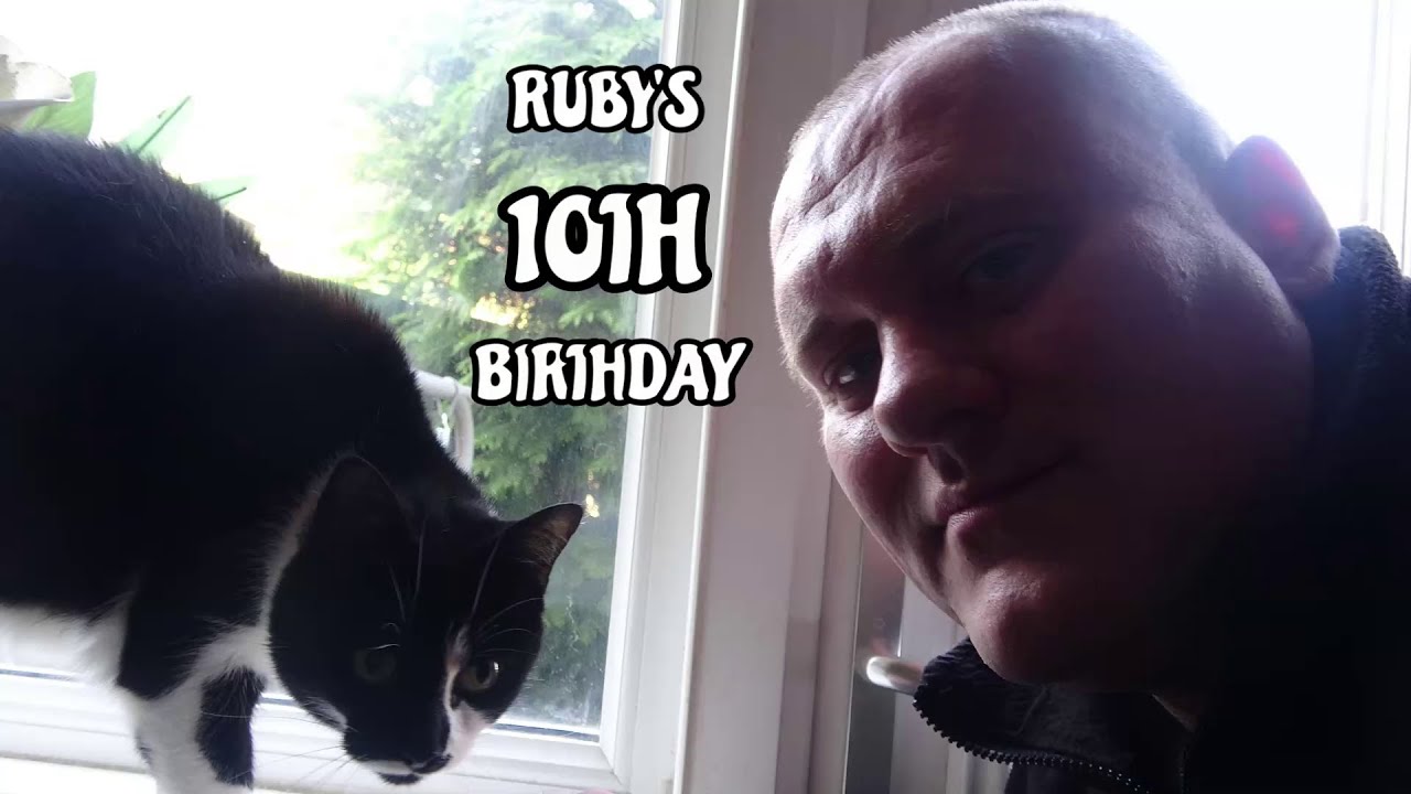 My Cat Ruby's 10th Birthday (24th April, 2025)