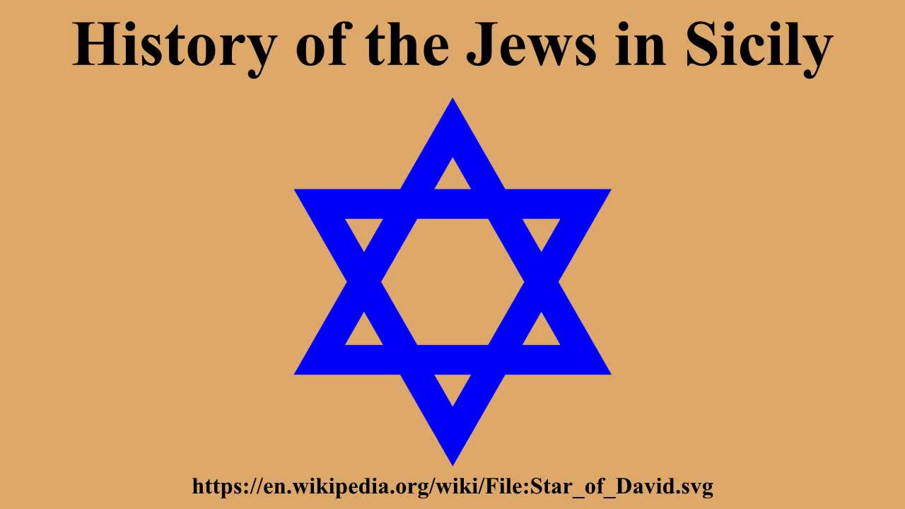 History of the Jews in Sicily