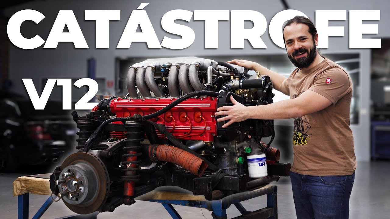 Falha CASTASTRÓFICA no motor de uma Ferrari Testarossa!