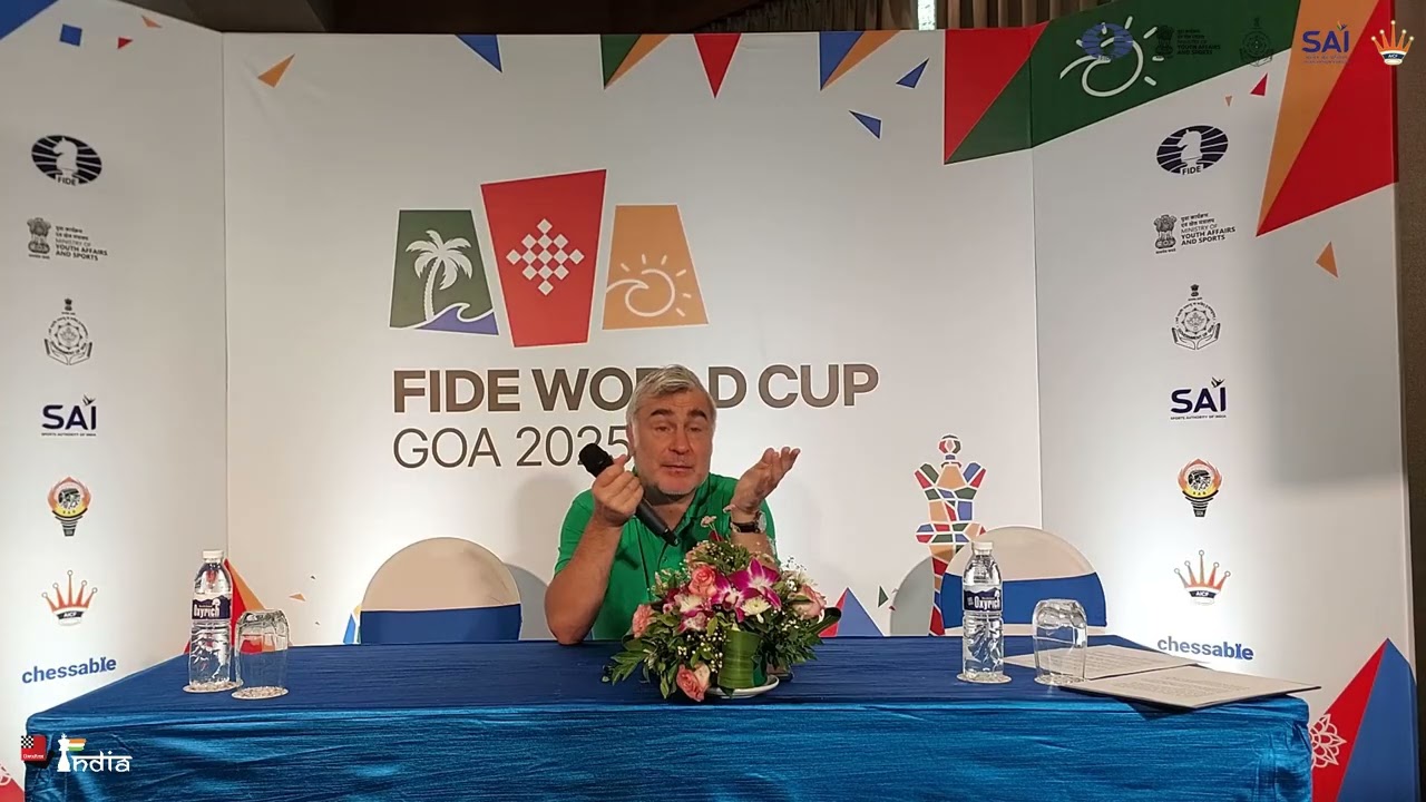 Press Conference with GM Vasyl Ivanchuk - FIDE World Cup 2025