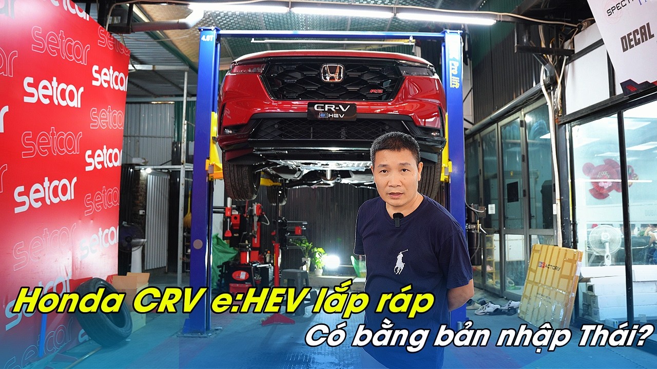Turning the Honda CR-V e:HEV RS upside down, assembled in Vietnam: It might even be 