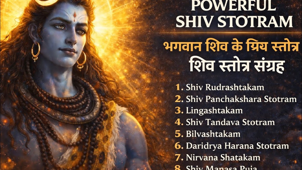 🔱 शिवरात्रि स्पेशल शिव स्तोत्र Jukebox | Bhagwan Shiv Ke Priya Stotram |