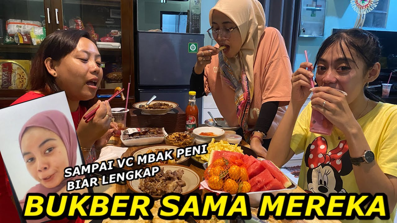 MASAK MASAK SAMPAI BUKA BARENG MEREKA ASLI SERU BANGET. SAYANG KURANG MBAK PENI
