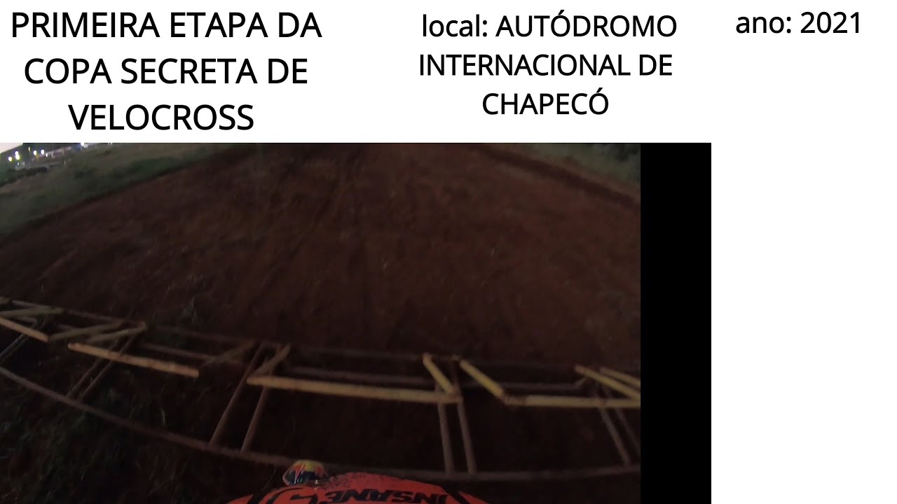 PRIMEIRA ETAPA DA COPA SECRETA DE VELOCROSS 2021