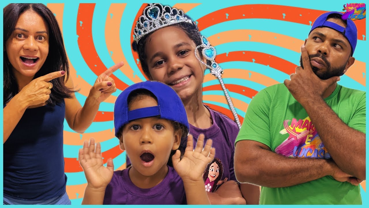 HISTÓRIAS DIVERTIDAS COM MARINA & LUCAS