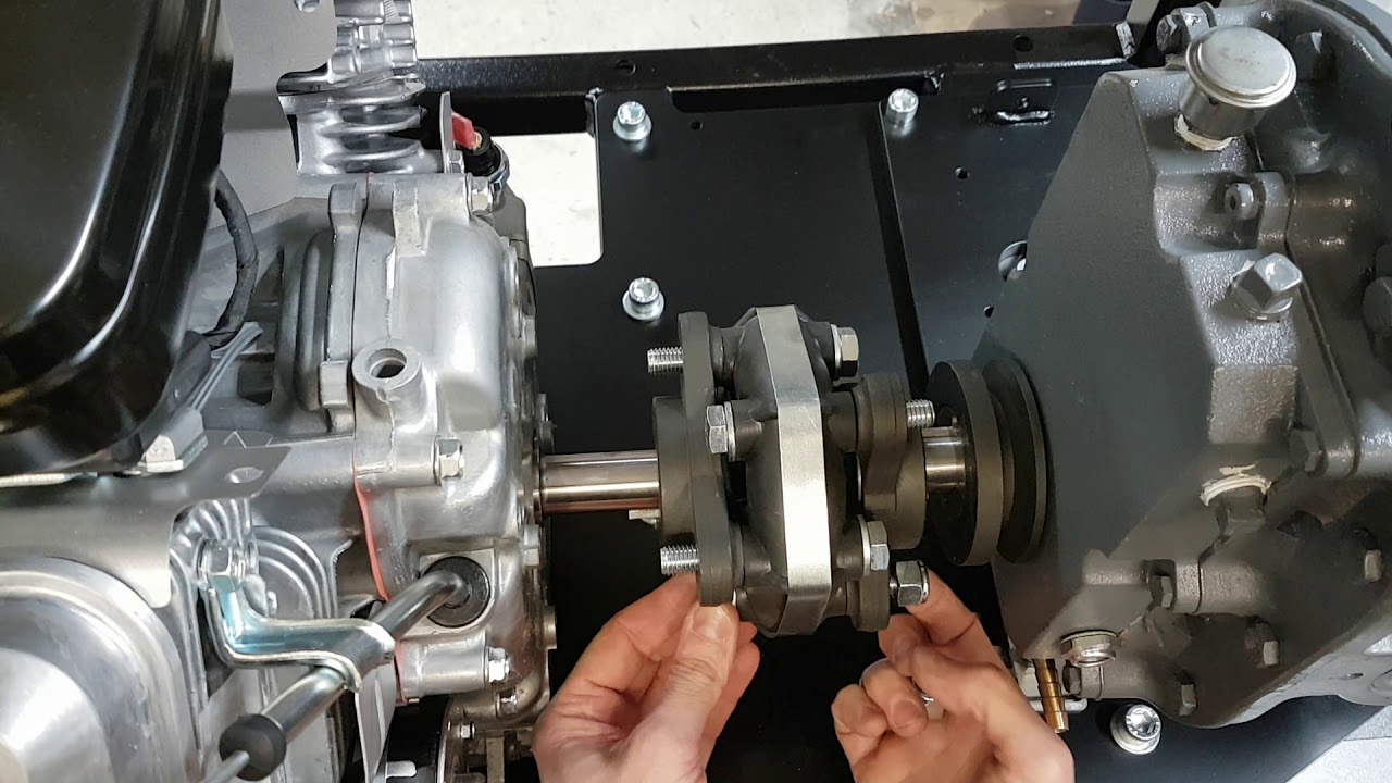 Phoenix 450DD Rubber coupling fitting and removal