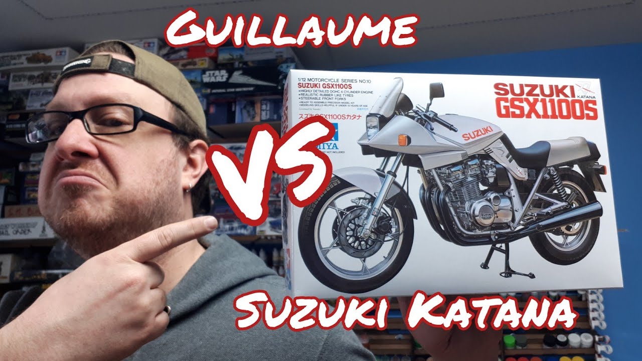 Tamiya Suzuki GSX1100S Katana 1/12: le tutoriel