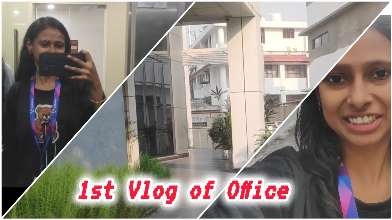 1st Office vlog🤳#coporatelife #officialvideo #minivlog #vlogwith_rk0 