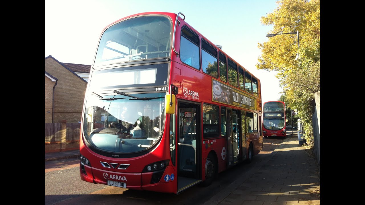 FULL ROUTE VISUAL | London Bus Route W3 - Finsbury Park to Northumberland Park | HV82 (LJ13FDD)