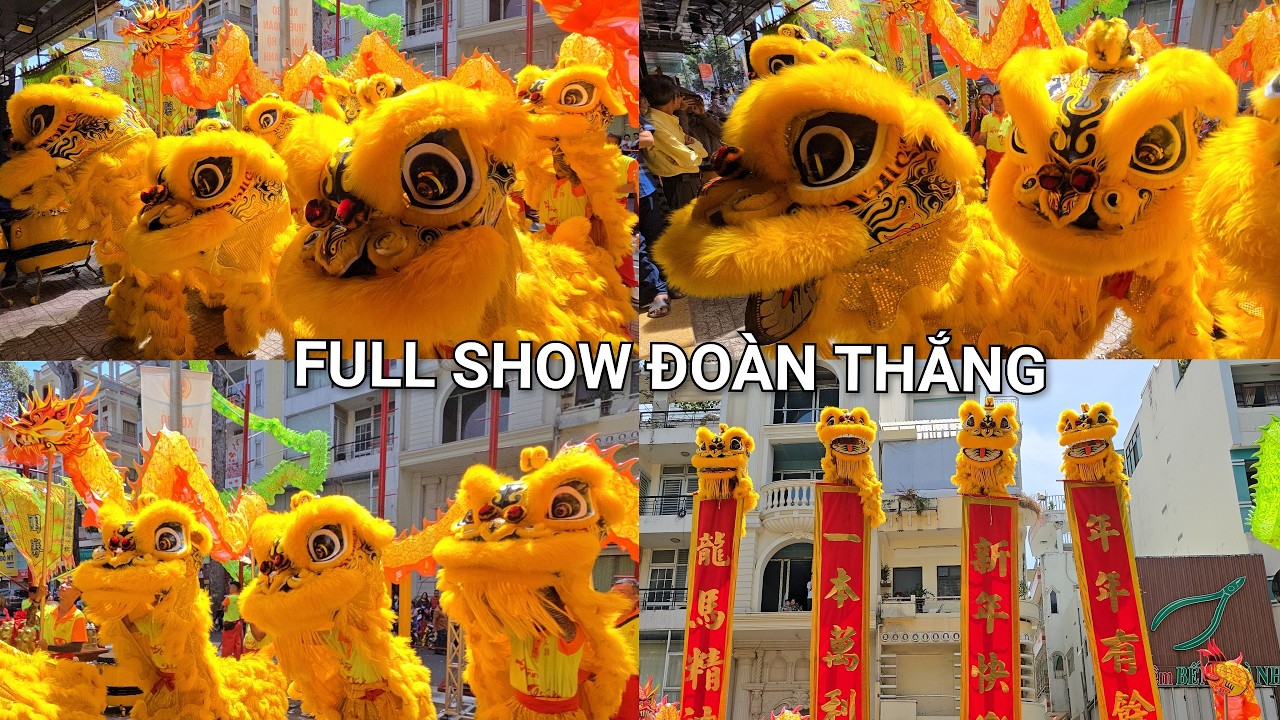 FULL SHOW MÚA LÂN HAY NHẤT 2026. ĐOÀN THẮNG ĐƯỜNG. LÂN VÀNG RỰC CHẬT KÍN. LÂN SƯ RỒNG ĐẸP NHẤT