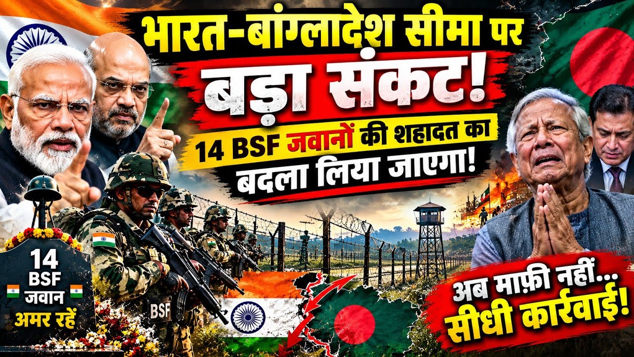 India-Bangladesh Border Tension Explained | BSF Fencing, Security & Latest Developments