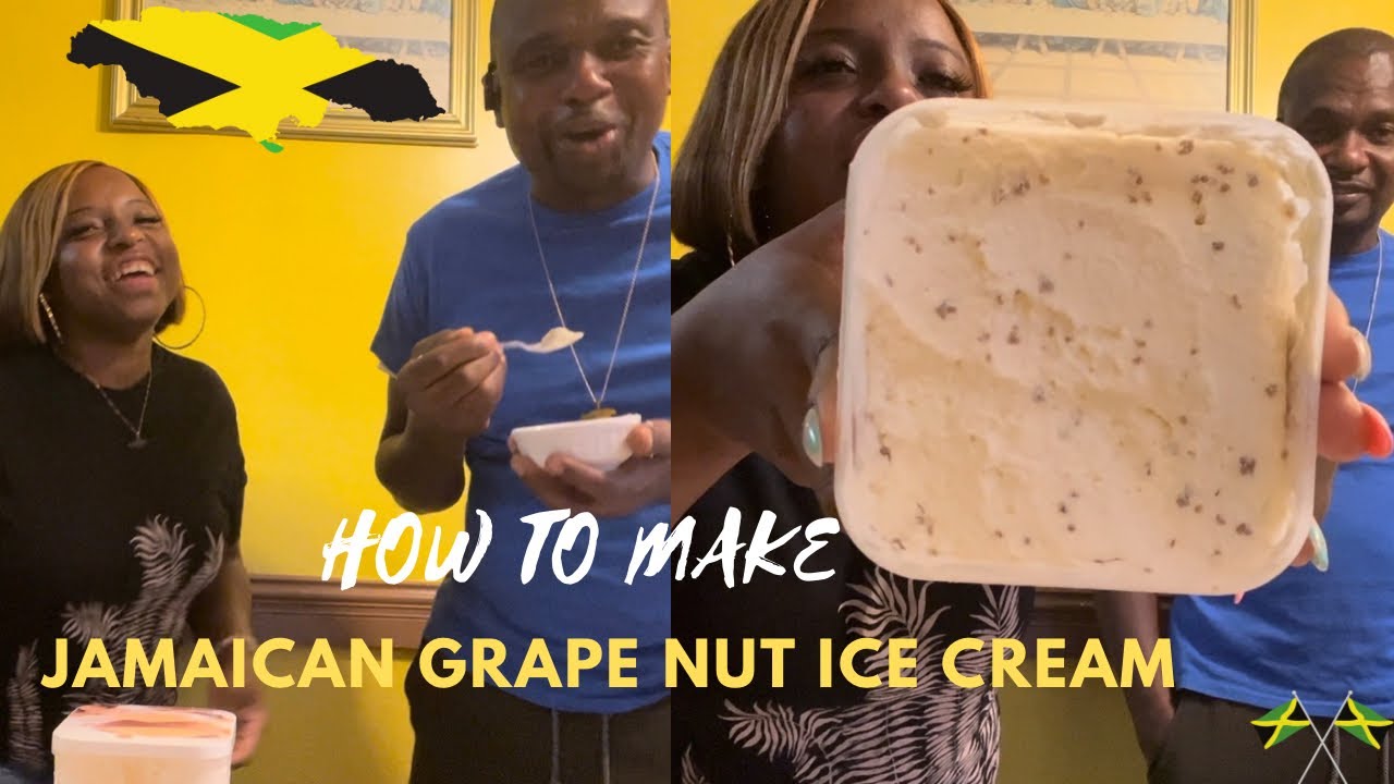 How To Make Jamaican Grape Nut Ice Cream Ft My Father ❤️| Plus the results🍦🙌🏾
