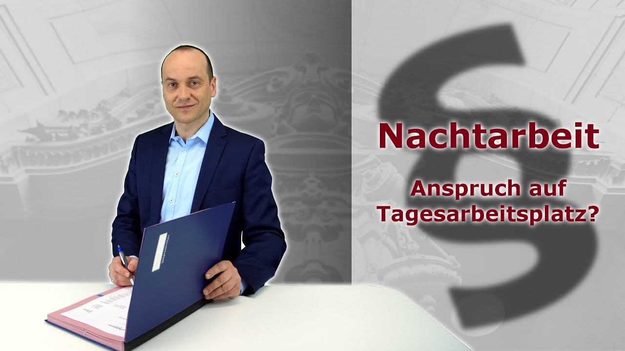 Nachtarbeit 7 - Anspruch auf Tagesarbeitsplatz | Fachanwalt Alexander Bredereck
