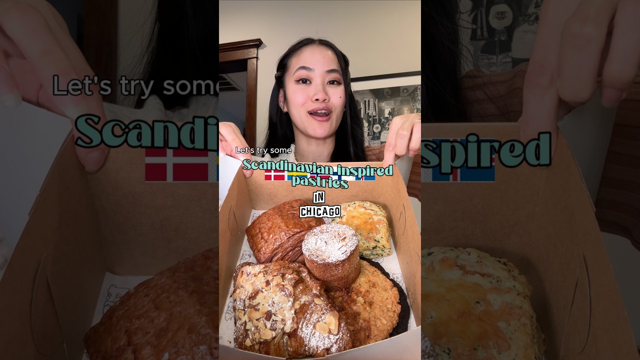 🇸🇪🇩🇰 #Scandinavian #pastries in Chicago!! 🇳🇴🇫🇮 /📍lost larson #bakery #chicagobakery #review