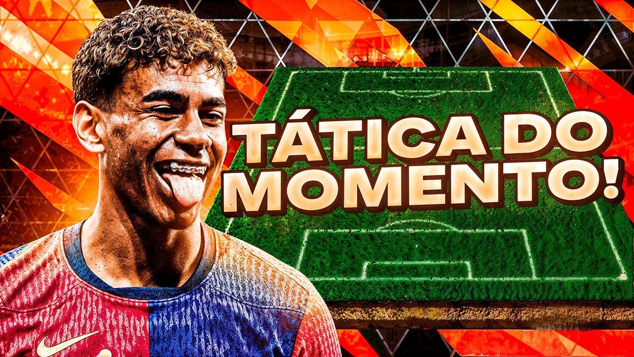 ESSA É A MELHOR FORMAÇÃO TÁTICA ATUALIZADA 4-3-2-1 META DO EA FC 26!