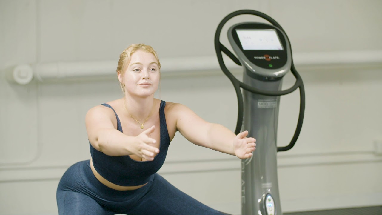 Power Plate | Iskra Lawrence's Adductor Stretch