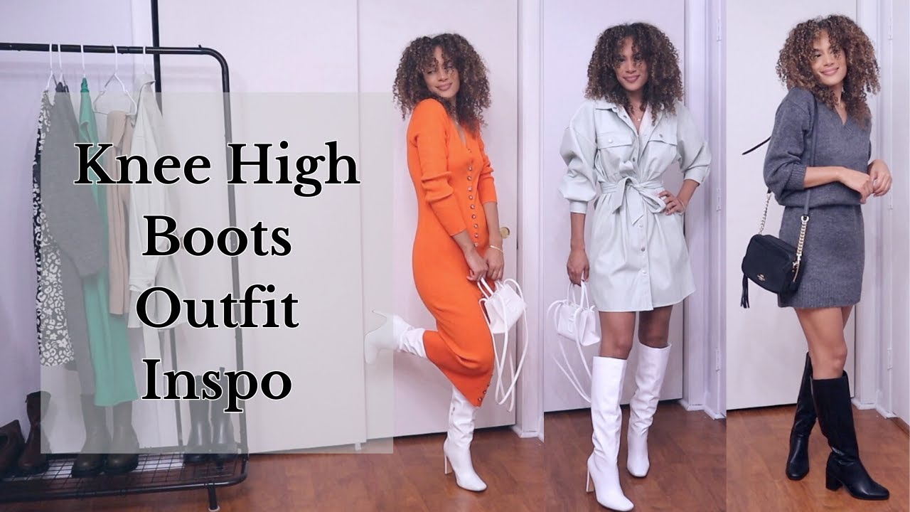 How to Style Knee High Boots for the Winter in New England