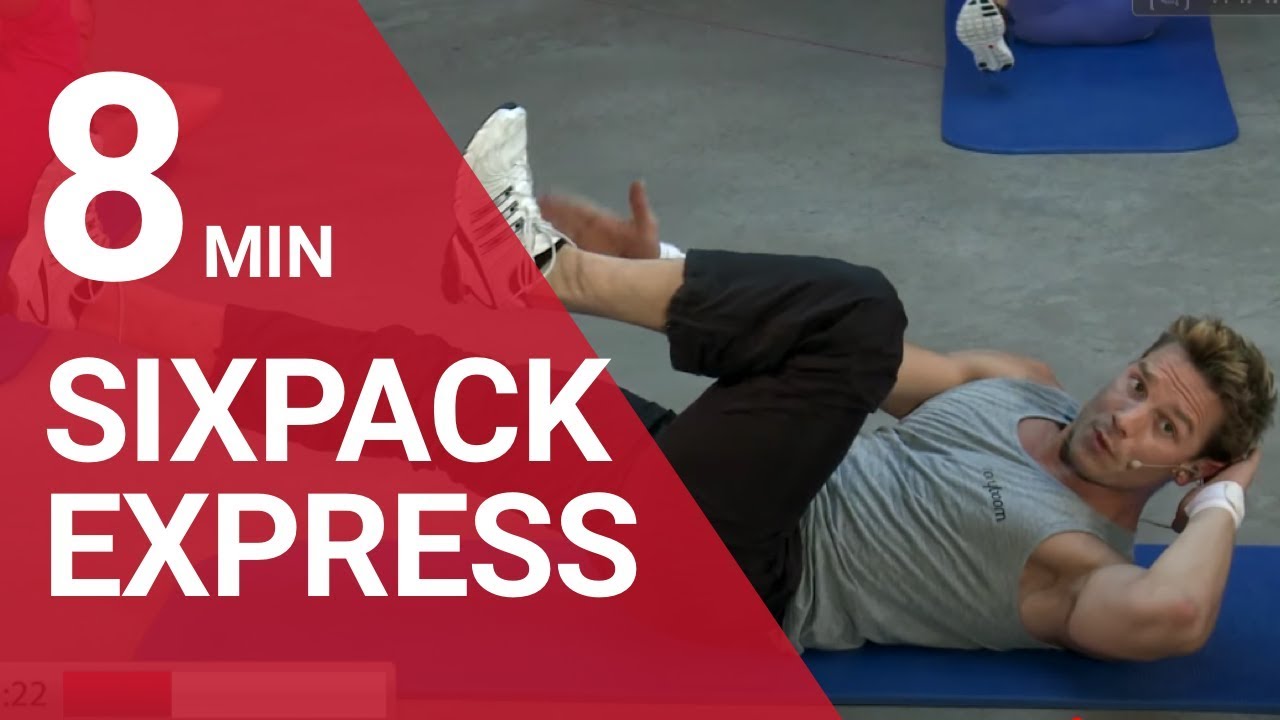 8 MIN | Sixpack Express Workout for a stronger Core by Dr. Daniel Gärtner ©