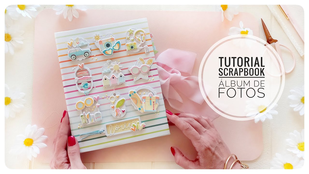 ▶️ Tutorial SCRAPBOOK - ÁLBUM de FOTOS con Páginas Interactivas | Colección 