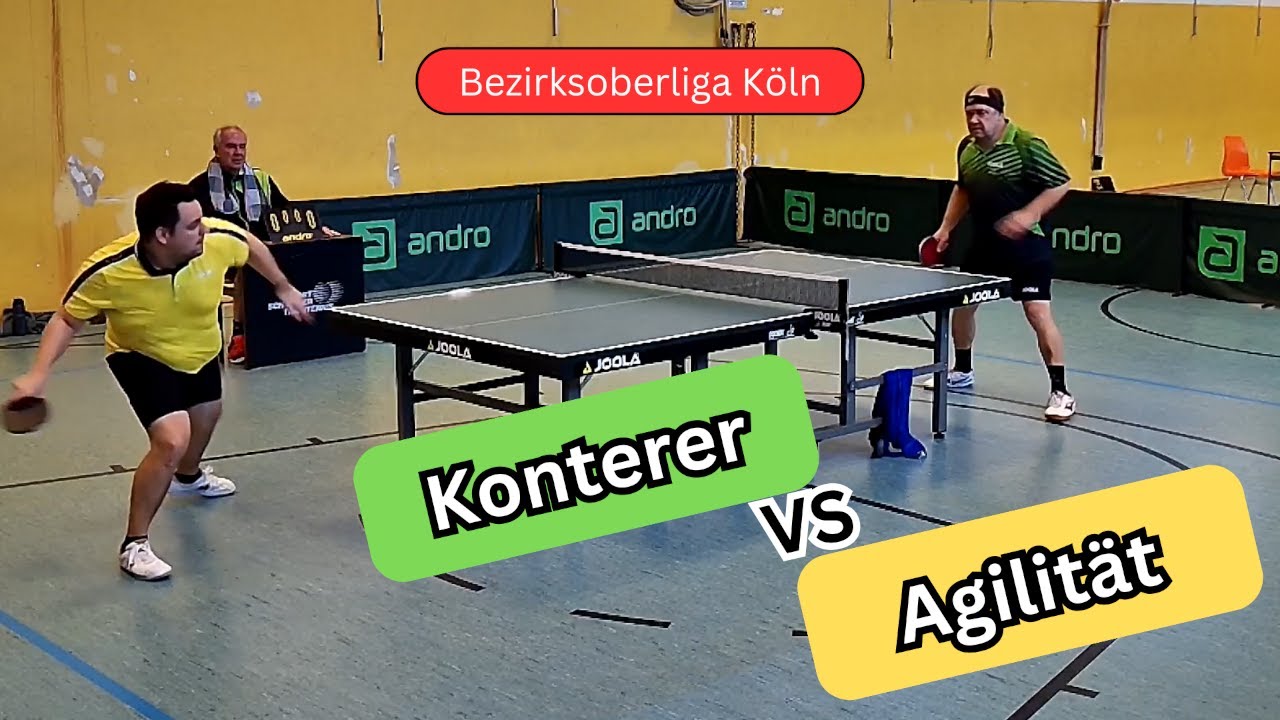 🏓Sehr agile Vorhand 🏓 J.Meyer (TTR 1587) vs. F.Radke (TTR 1603)  TTF Elsdorf - BC Glesch