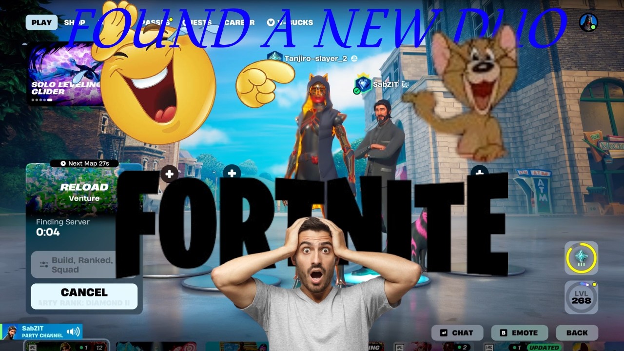 Just Met a Pro In Fortnight and Made Him My New Duo🚀
