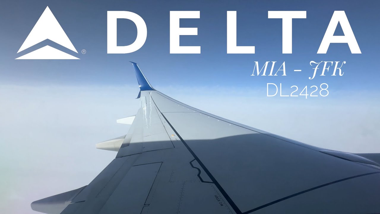TRIP REPORT | Delta Airlines | Boeing 737-900ER | Economy class | Miami - New York JFK.