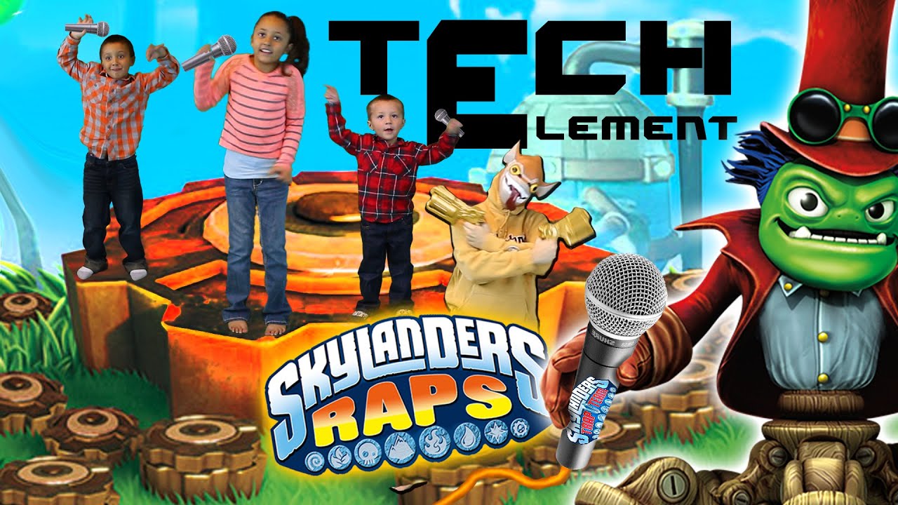 Skylanders Рапс: TECH ЭЛЕМЕНТ ПЕСНЯ (шестисотый видео ж / Trap Team)