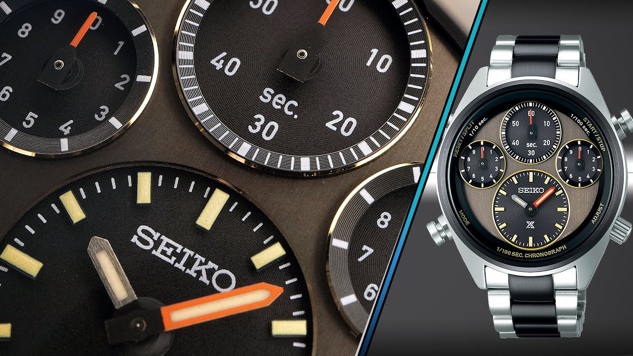 Strange New Watch! Seiko SPEEDTIMER SFJ005 Limited Edition