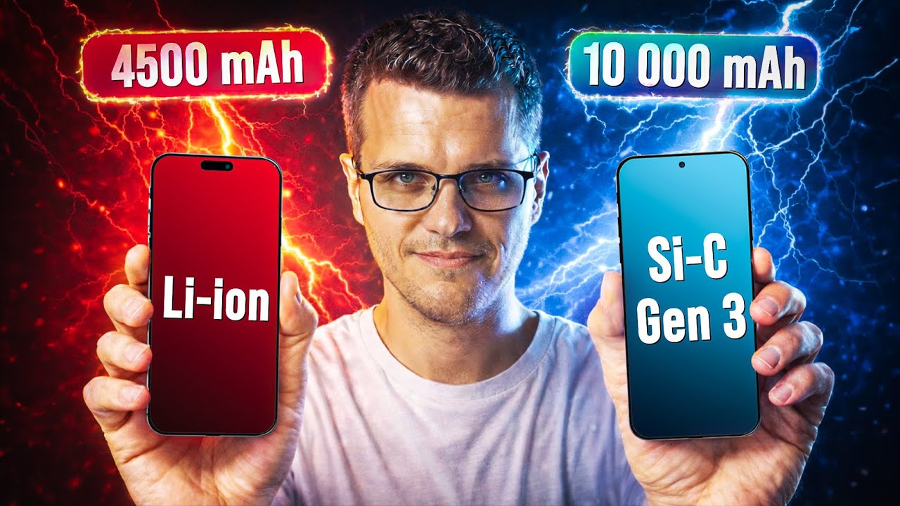 ОМГ! Акумулятори 10 000 мАг в Тонких Cмартфонах: Коли Чекати в iPhone і Samsung? | Розбір Si-C Gen 3