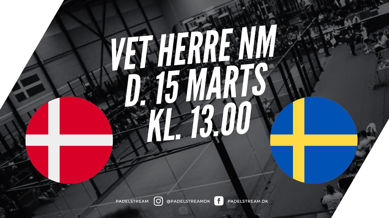 DANMARK - SVERIGE VETERAN HERRE