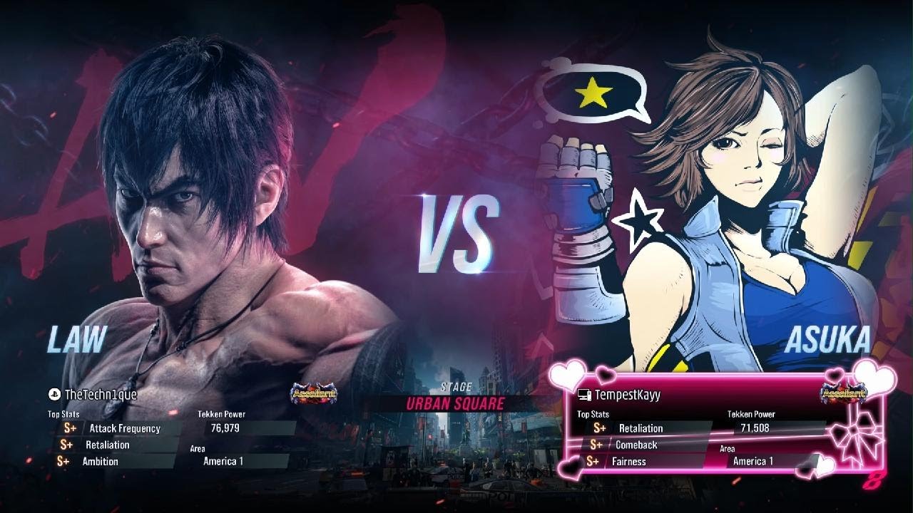 Tekken 8 Ranked Replays - 1/28/26 -  Law and the Angry Inch