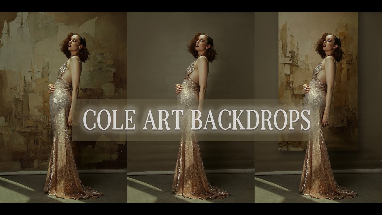 Learn How To Use Cole Art Digital Backdrops - For Better Photos, Anywhere!