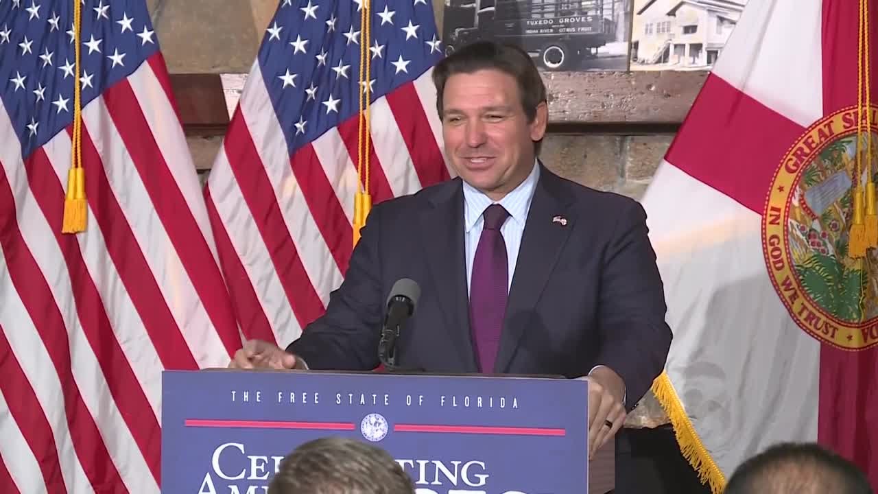 Gov. DeSantis announces George Washington's birthday as state holiday