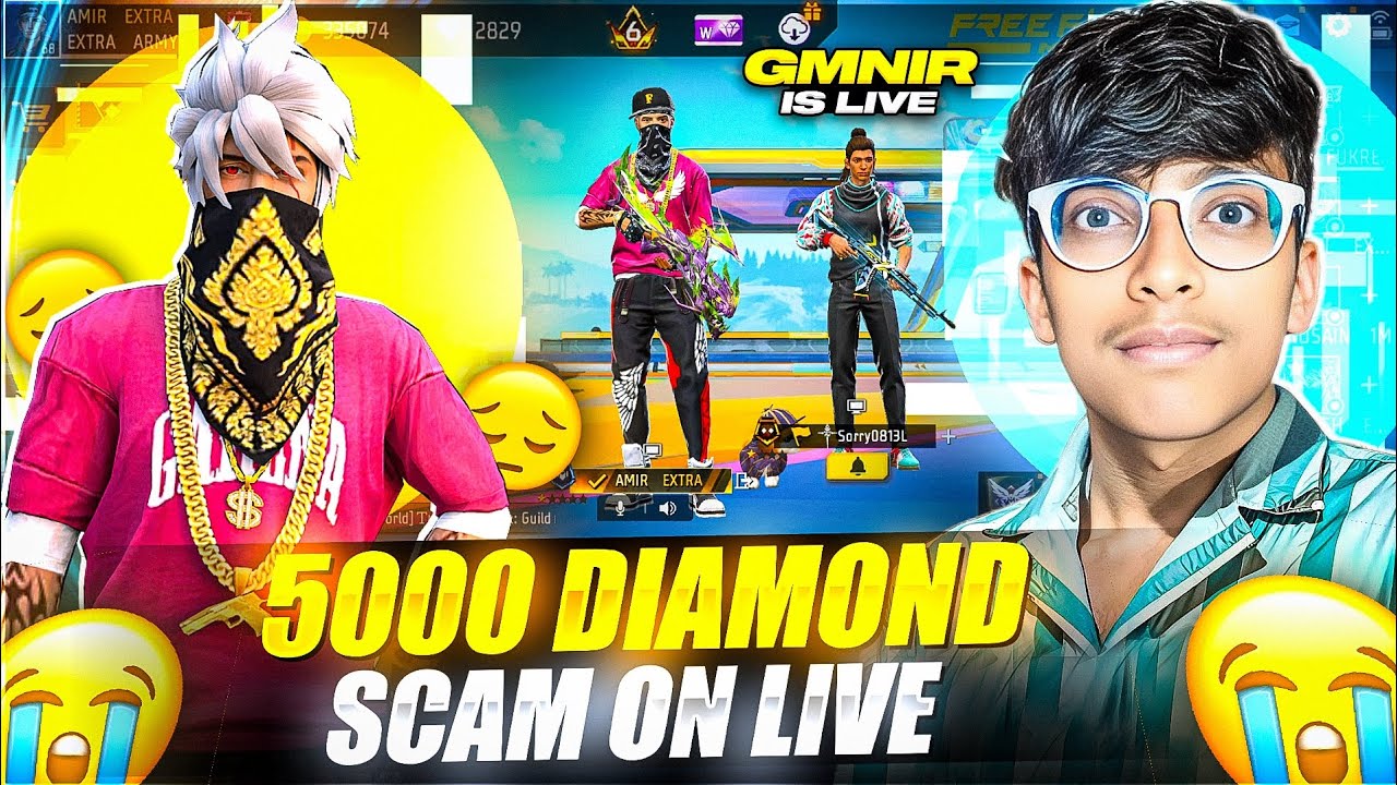 5000 Dimonds 💎✨ Scam ho gaya 😭😭 #freefire #freefiremax #amirextra