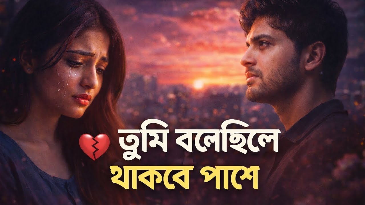 তুমি বলেছিলে থাকবে পাশে। Tumi Bolechile Thakbe Pase | Emotional Bengali Duet Song | Sad Love Story
