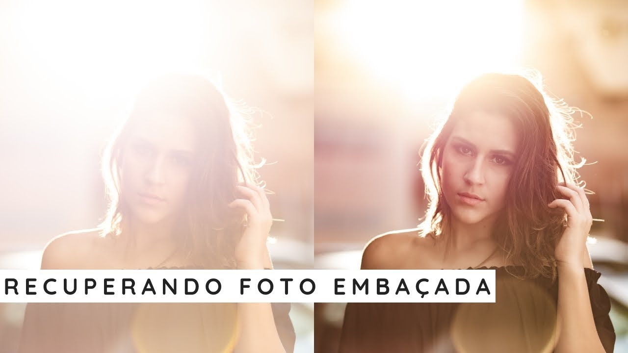 COMO RECUPERAR FOTO EMBAÇADA USANDO O LIGHTROOM