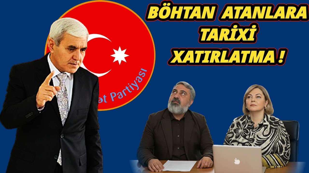 AKADEMİK  ƏLİ  İNSANOVA  B&Ouml;HTAN  ATANLARA  TARİXİ  XATIRLATMA !