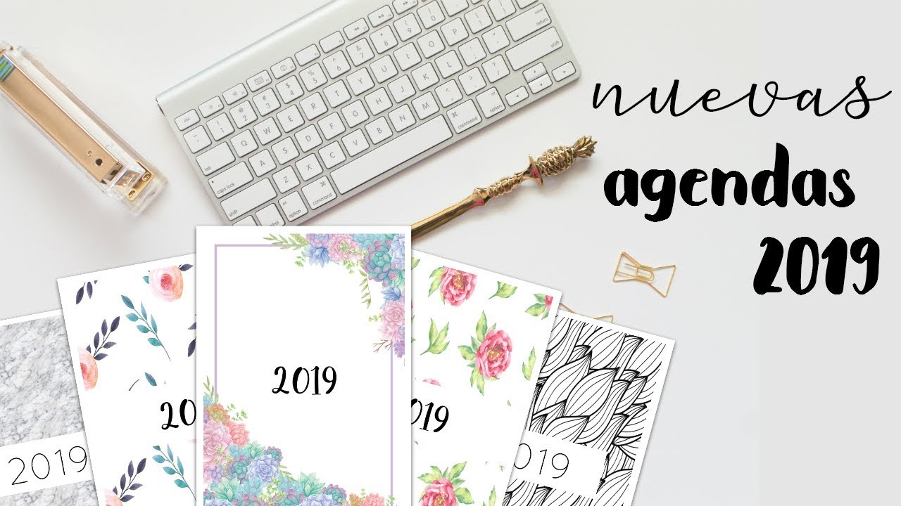 Nuevas agendas 2019! | Julieta Jareda