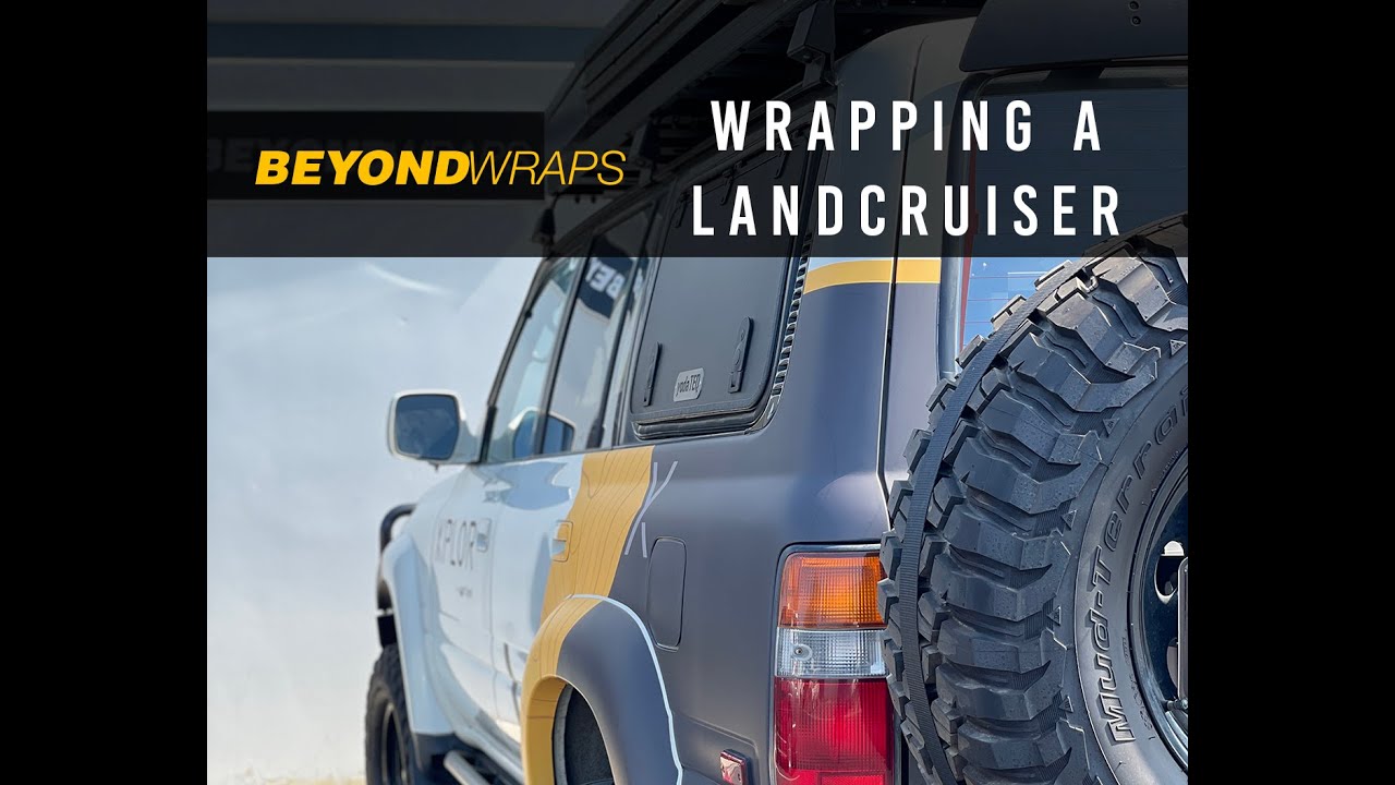 WRAPPING A TOYOTA LANDCRUISER - EPISODE 3