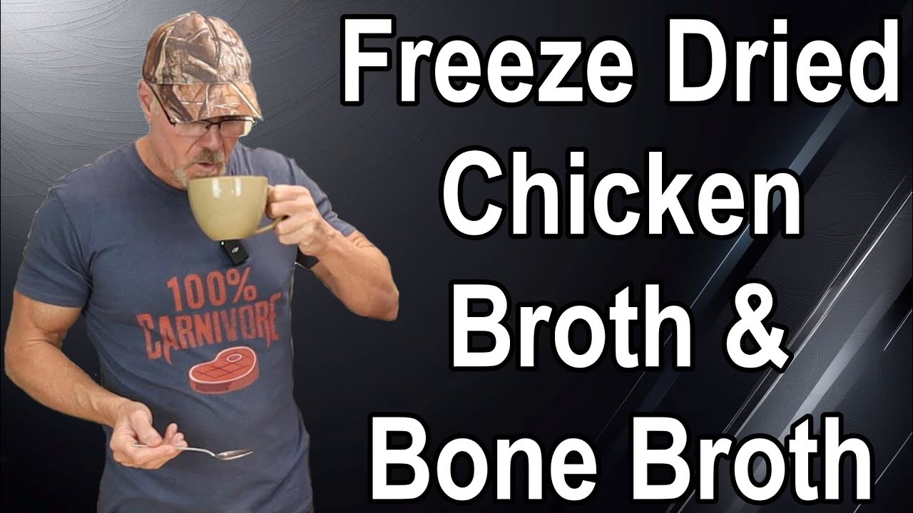 The Cube - Freeze Dried Chicken Broth And Bone Broth - The Perfect Carnivore Drink