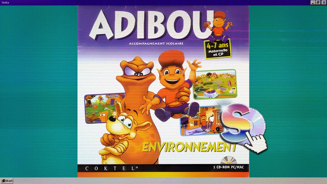 Adibou 2 Environnement | CD-ROM jeu pc complet
