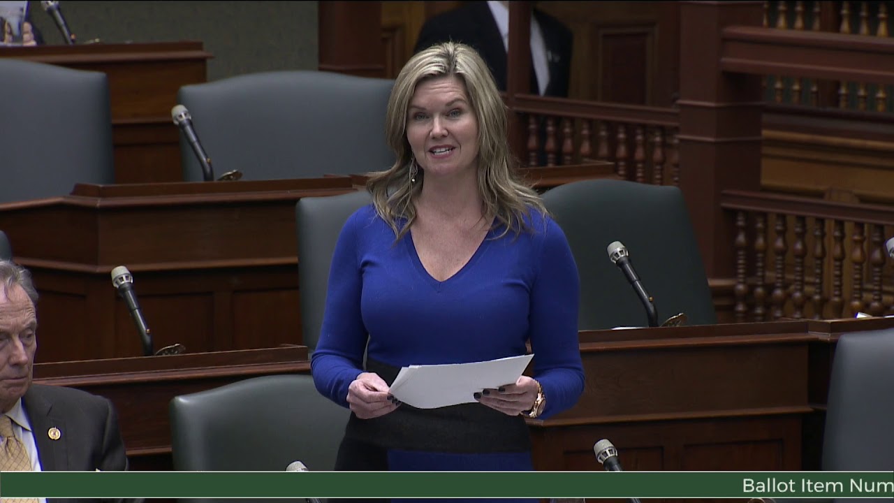 MPP Jill Dunlop Speaks in Support of a Private Member's Bill Regarding Clothing Recycling