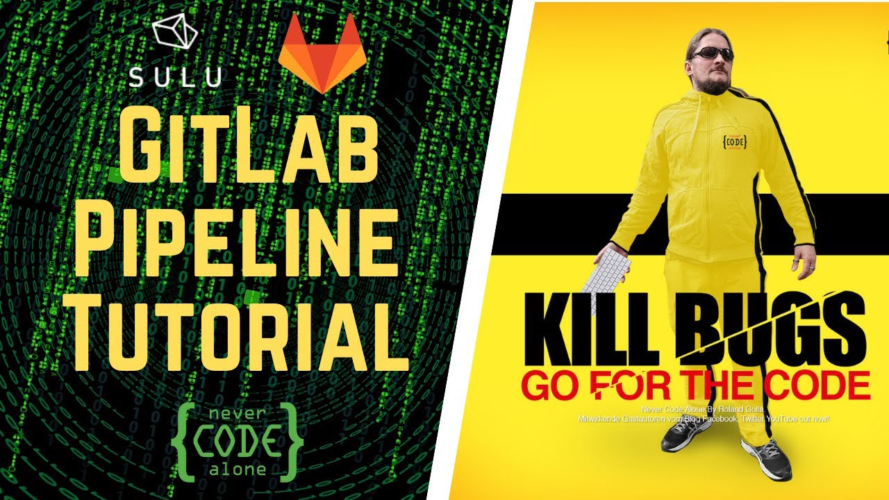 Sulu CMS and GitLab CI CD pipeline tutorial best practice Docker setup
