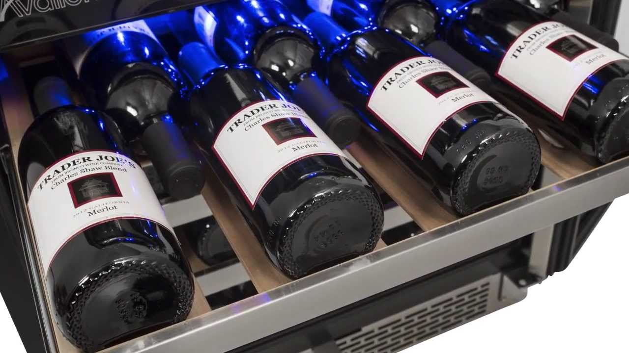 Avallon 46 Bottle Dual Zone Built-In Wine Cooler- AWC460DZ