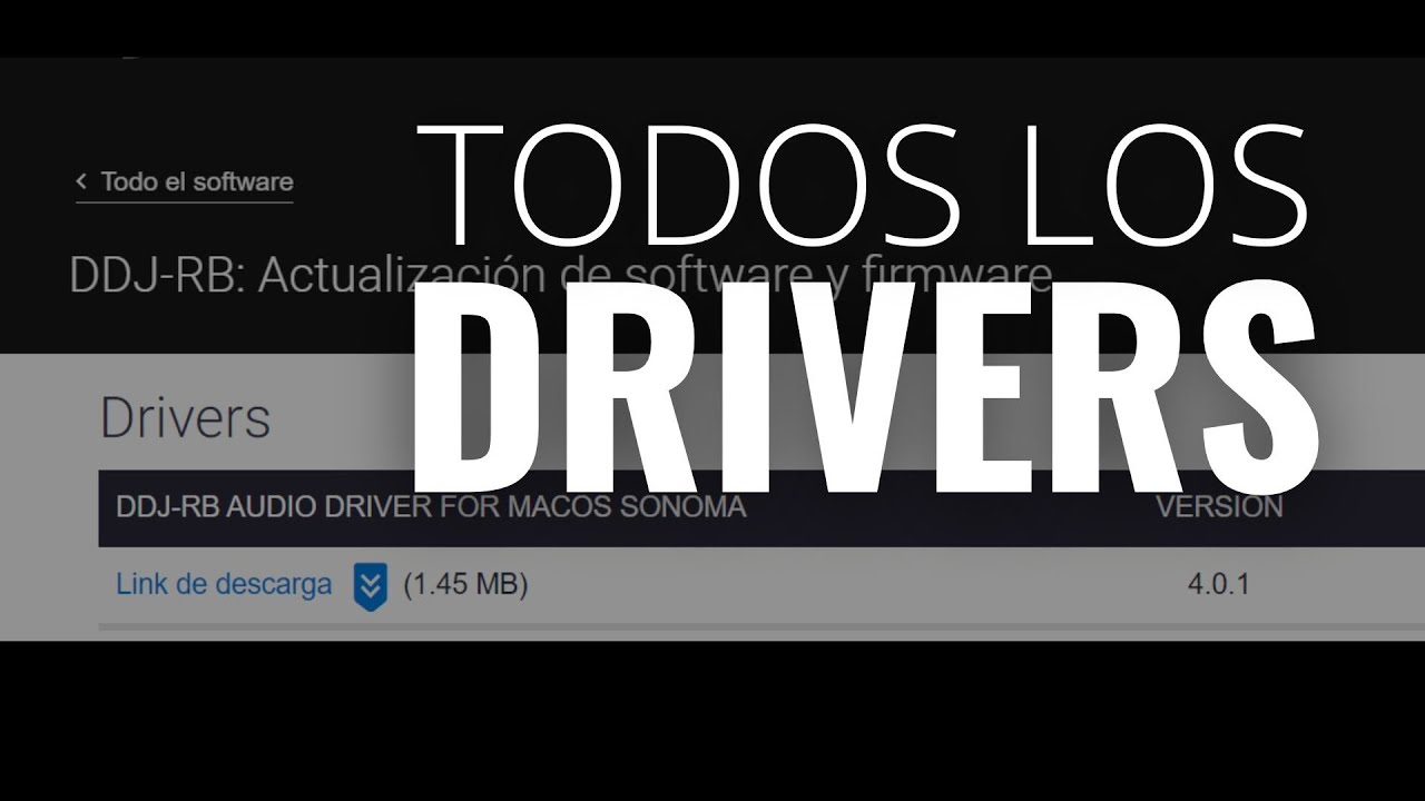 Como Descargar el DRIVER de tu Controlador DJ (PIONEER, DENON o NUMARK)