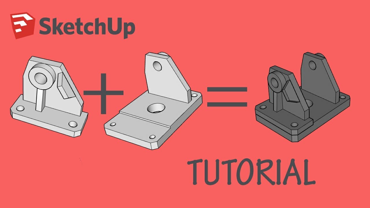 TUTORIAL SKETCHUP - MECHANICAL DRAWING #1