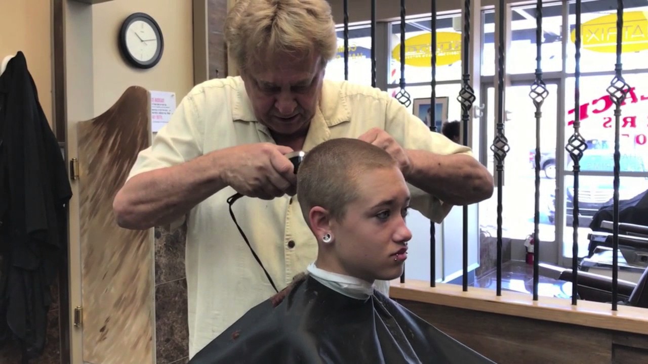 Alyssa LV 4: She Gets a Shorter Crewcut (YT Original)