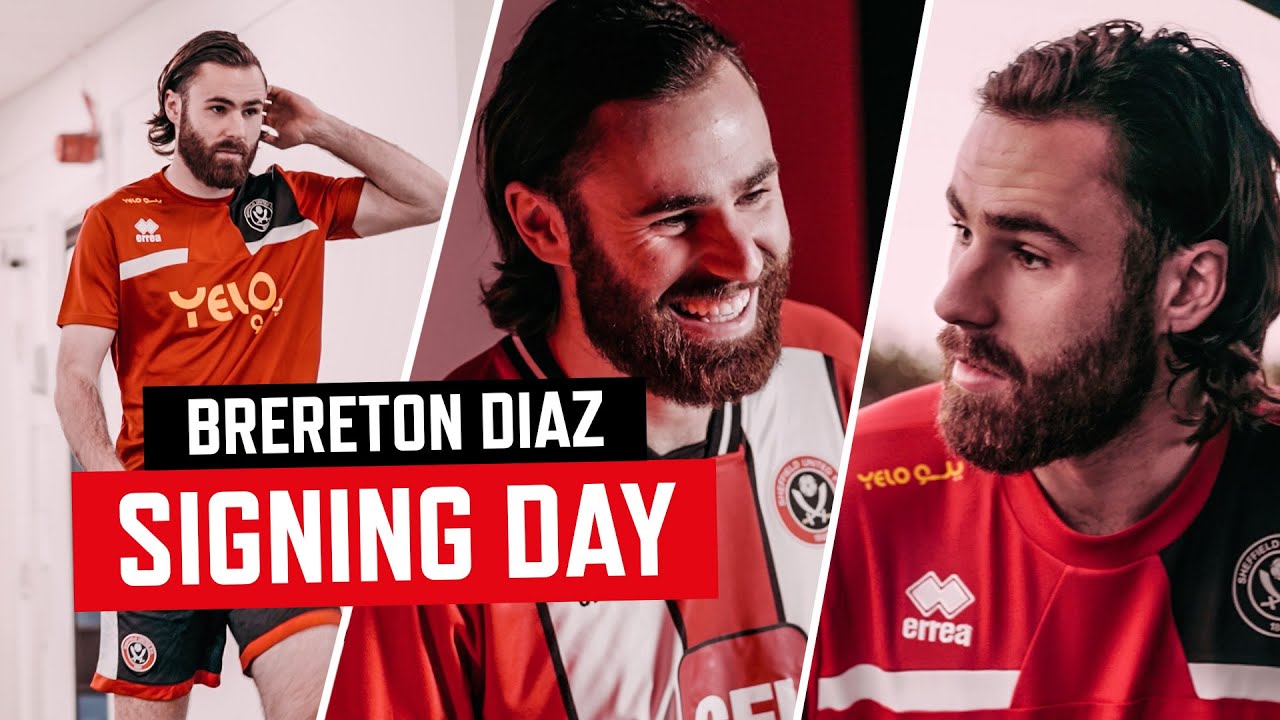 Ben Brereton Diaz Signs 🇨🇱 | Signing Day with Sheffield United | Behind the scenes