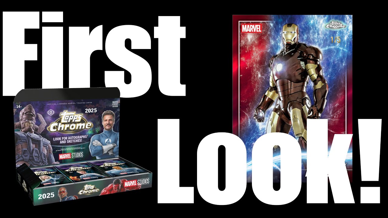ПЕРВЫЙ ВЗГЛЯД | 2025 Topps Marvel Studio Chrome